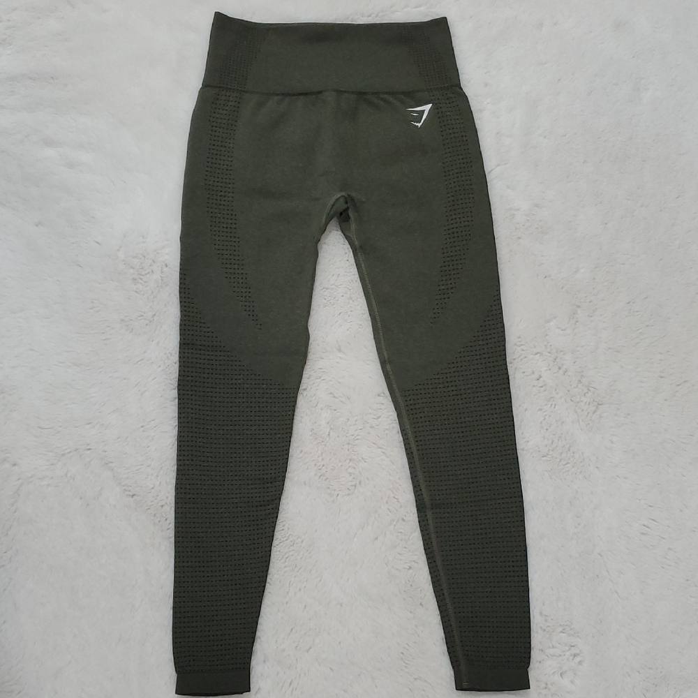 Gymshark Olive Green Leggings Size Small